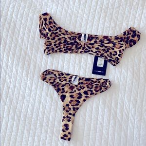Fashion Nova Wildin’ Over You Cheetah Bikini